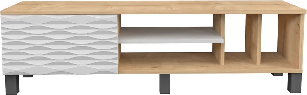 Móvel TV Olyo – Branco Safira – 140x35x40,3 cm