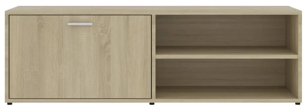 Móvel de TV 120x34x37 cm derivados de madeira carvalho sonoma