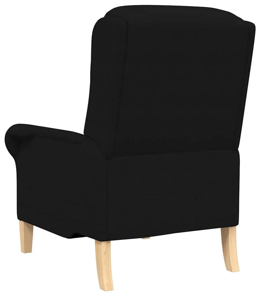 Cadeira Preta 52 cm em Microfibra