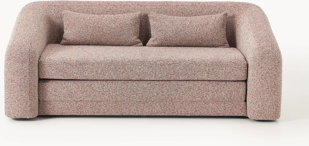 Sofá-cama em bouclé Eliot (2 lugares)