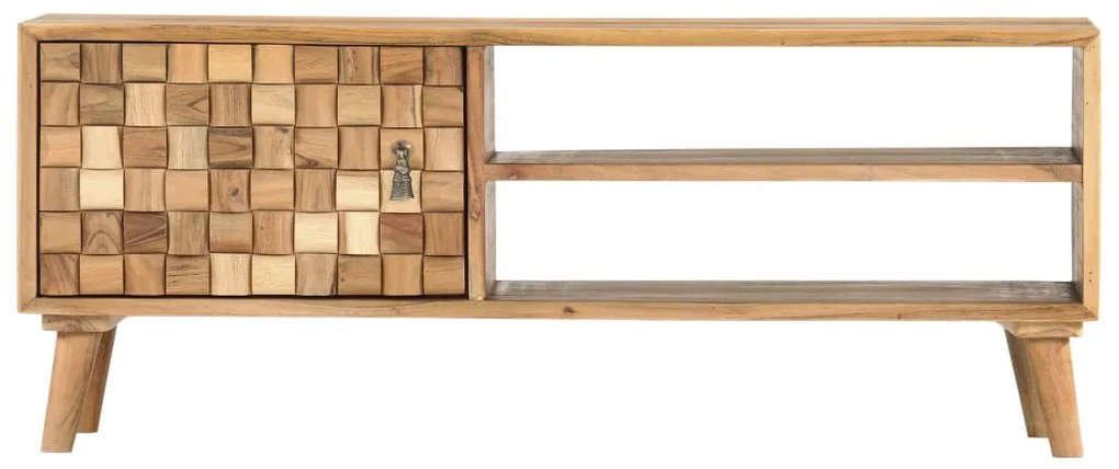 Móvel de TV 100x35x40 cm madeira de acácia maciça