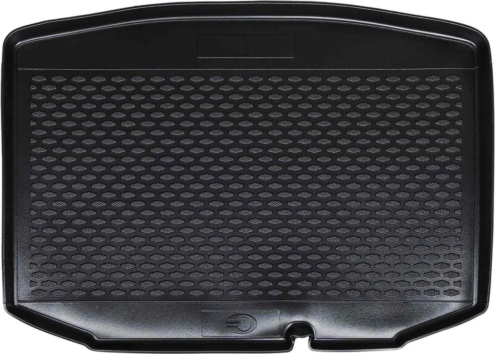 vidaXL Tapete de Porta-Malas Preto compatível com ŠKODA FABIA II HB