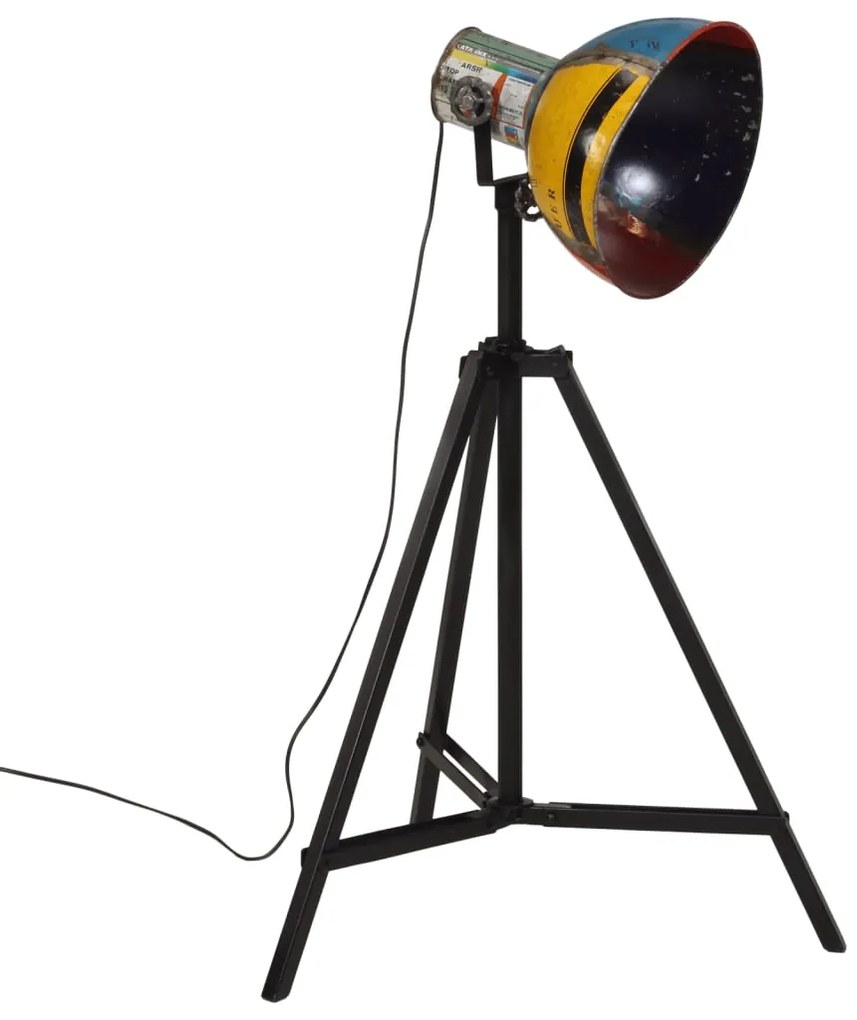 Candeeiro de pé 25 W 61x61x90/150 cm E27 multicolorido