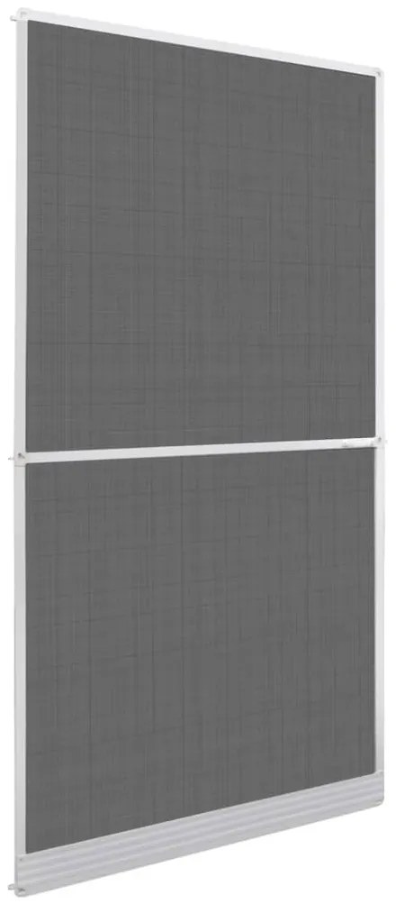 141565 vidaXL Tela anti-insetos articulada para portas 120 x 240 cm branco