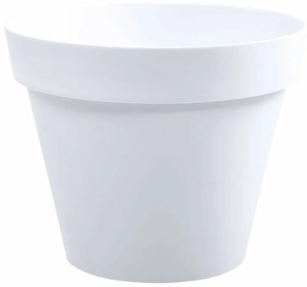 Vaso Eda Tuscan ø 30 X 26 cm Redonda Branco Polipropileno