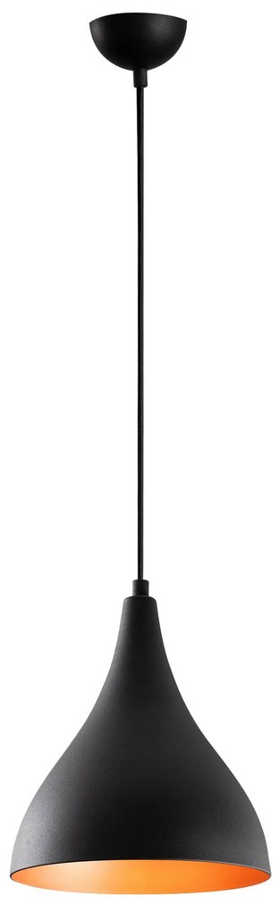 Chandelier Berceste – Preto – 22 cm x 122 cm