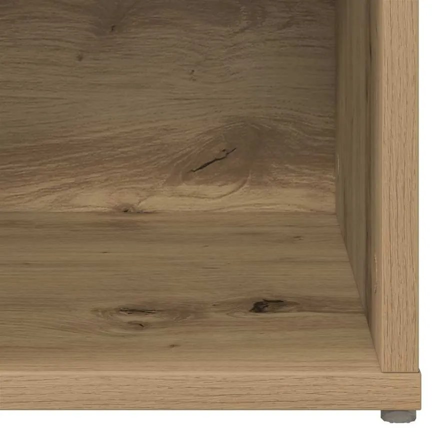 Conjunto de móvel de TV 2 pcs Carvalho Artesanal