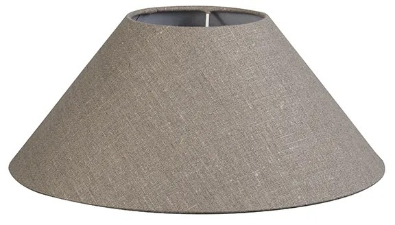 Abajur de linho cinzento 40/15/16 Moderno