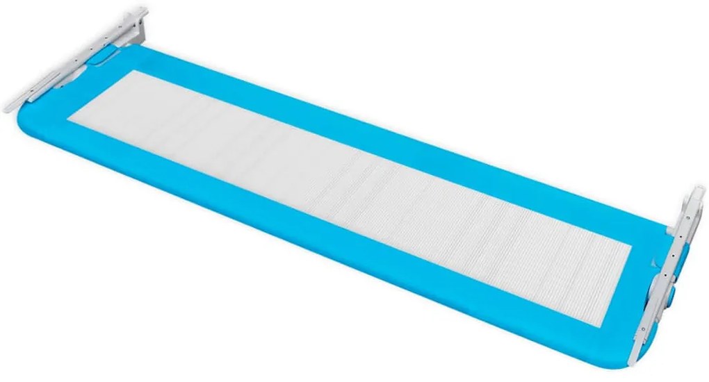 Toddler Barra de segurança para cama 150 x 42 cm azul