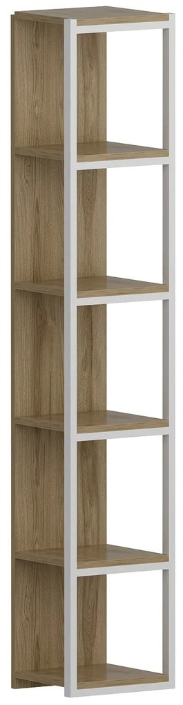 Estante Texas – Carvalho Branco – 33,7x180x29,5 cm