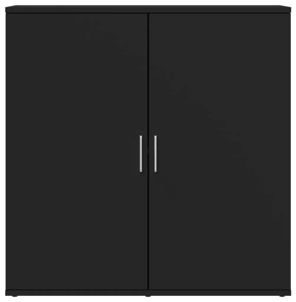 Aparadores 2 pcs 79x38x80 cm derivados de madeira preto