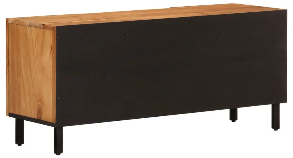 Móvel de TV 105x33x46 cm madeira de acácia maciça