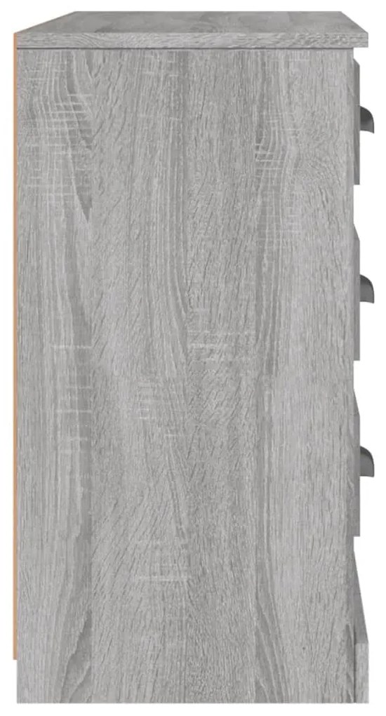 Aparador 104,5x35,5x67,5cm derivados de madeira cinzento sonoma