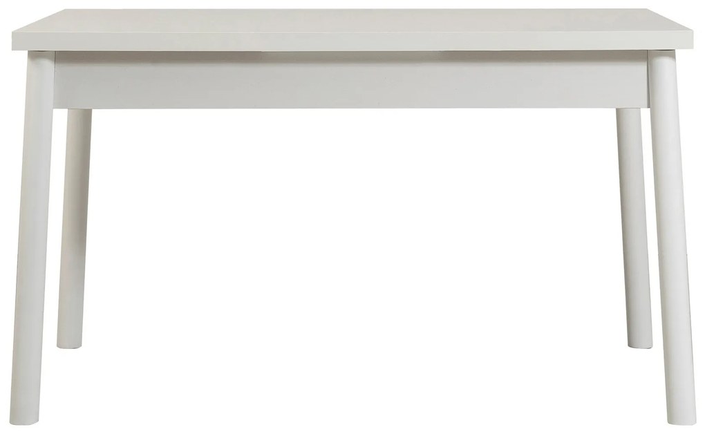Conjunto de Mesa e Cadeiras Costa – Branco e Cinzento – Mesa: 120x77x7