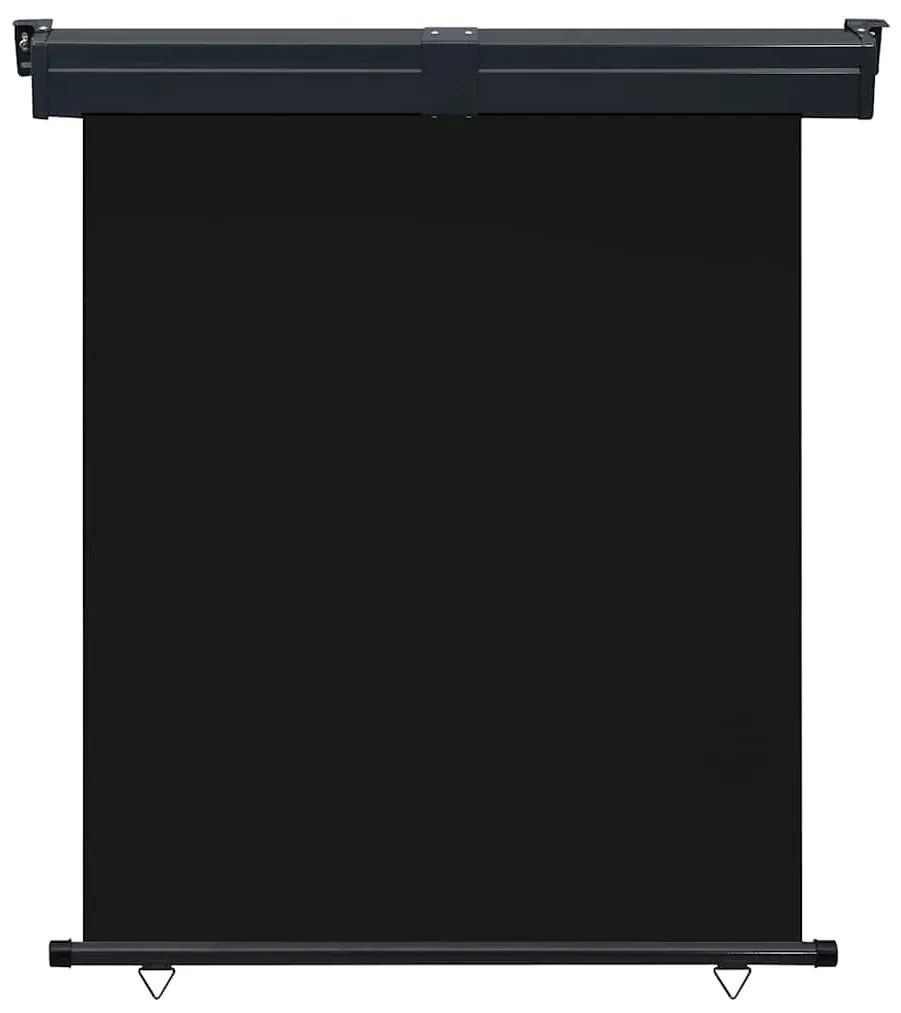 Toldo lateral para varanda 145x250 cm preto