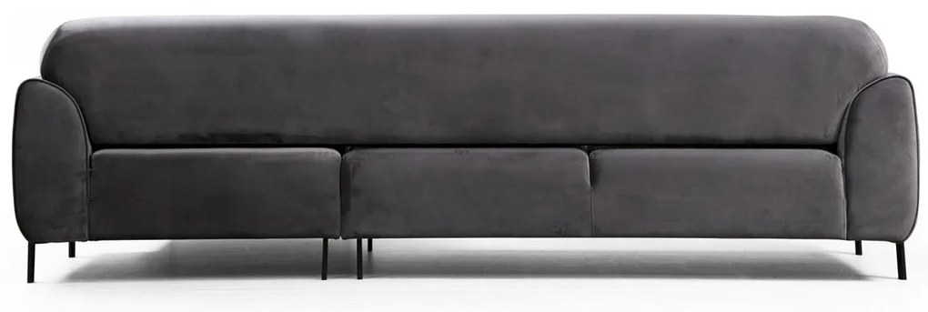 Sofá-Cama de Canto Image Corner – Antracite – 287 x 169 cm