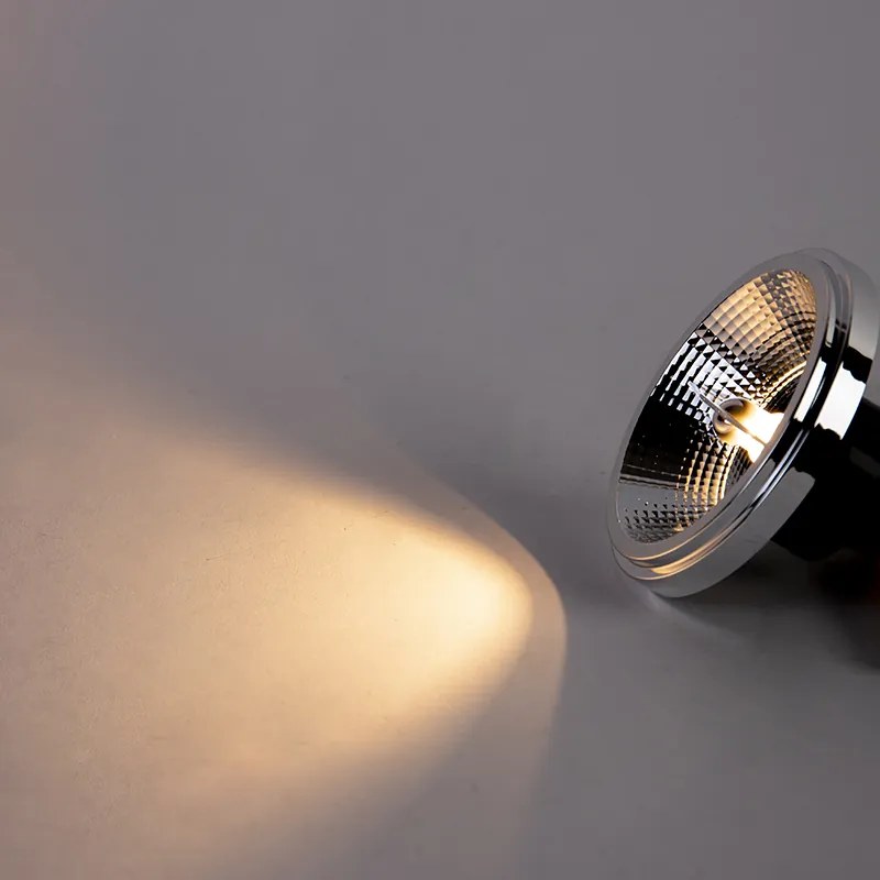 Lâmpada LED GU10 3-passos dimerizável para luz quente AR111 11W 620lm 2000-3000K