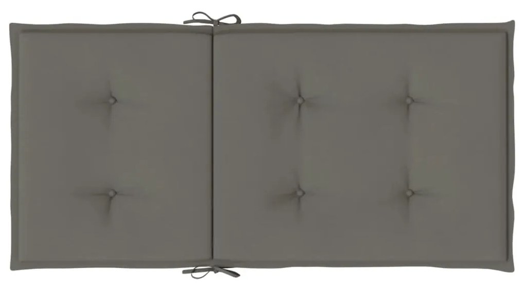 Almofadões lombares cadeiras 2pcs 100x50x4 cm mesclado tecido