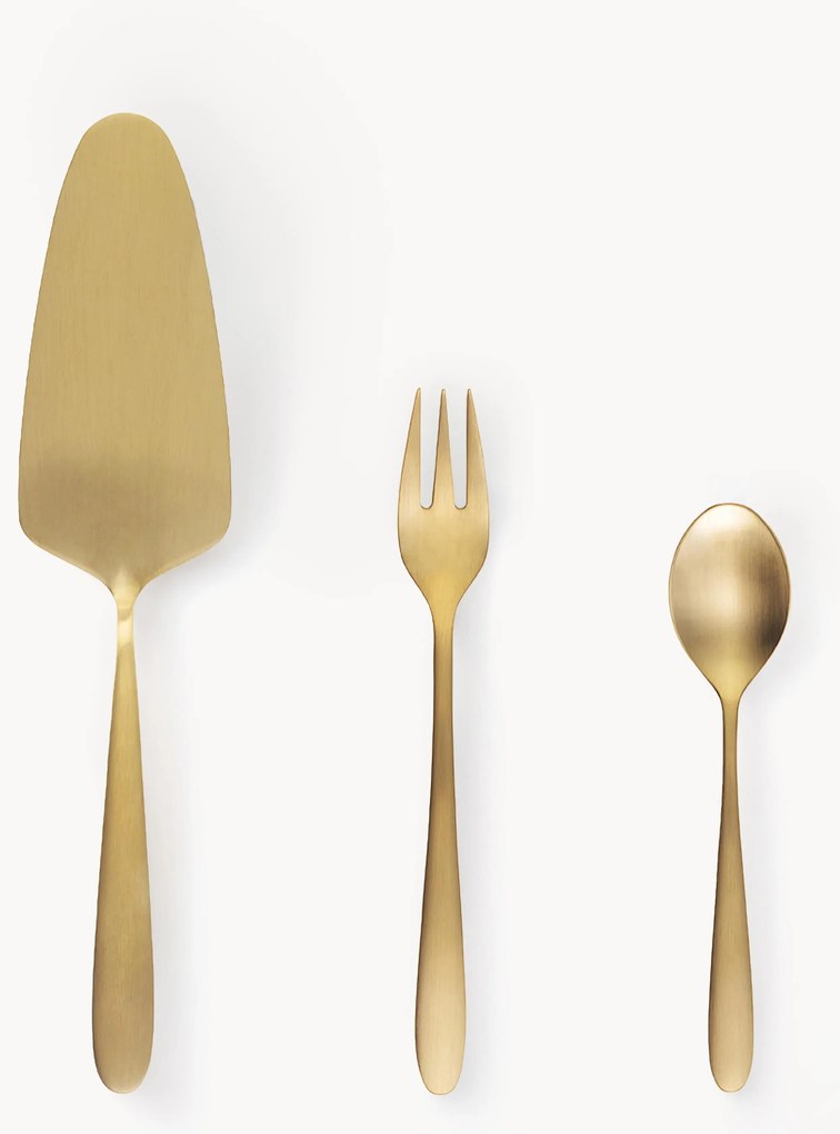 Conjunto de talheres mate escovado Tulip, conjunto de 13