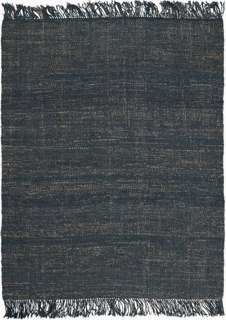 Tapete em juta artesanal de pelo curto Nessa