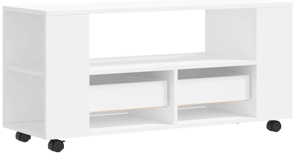 Móvel de TV 102x34,5x43 cm derivados de madeira branco