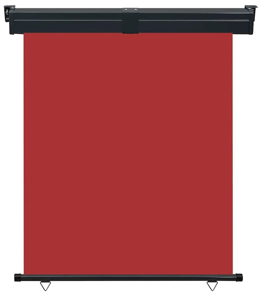 Toldo lateral para varanda 145x250 cm vermelho