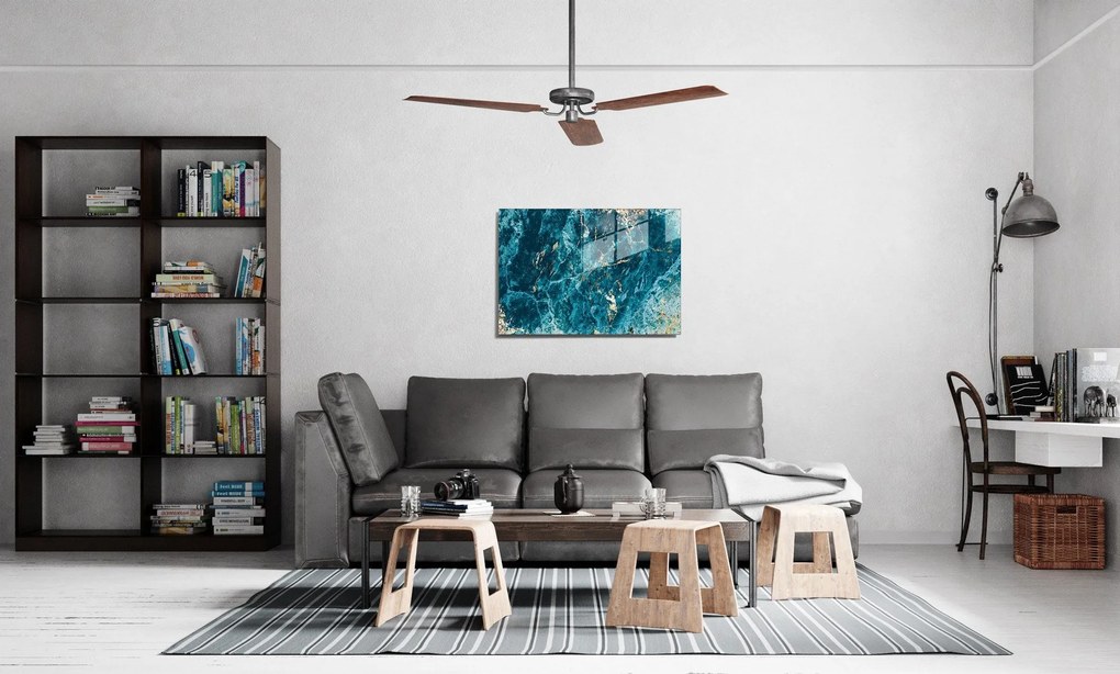Pintura Decorativa em Vidro Temperado UV-009 – Multicolor – 70 x 100 c