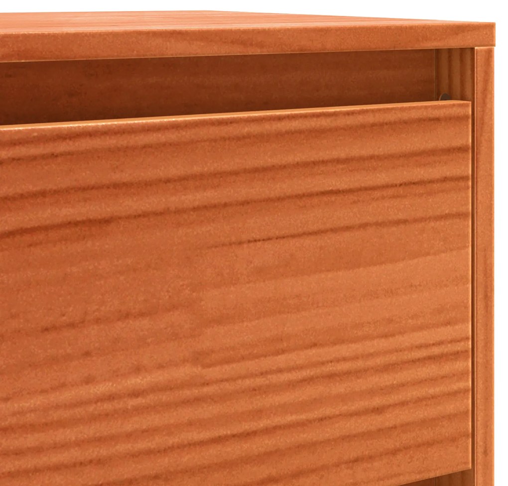 Buffet Castanho 111 x 34 x 75 cm Madeira de pinho maciça