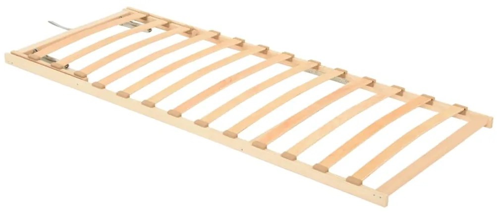 Estrado de ripas com 13 ripas cabeceira ajustável 80x200 cm