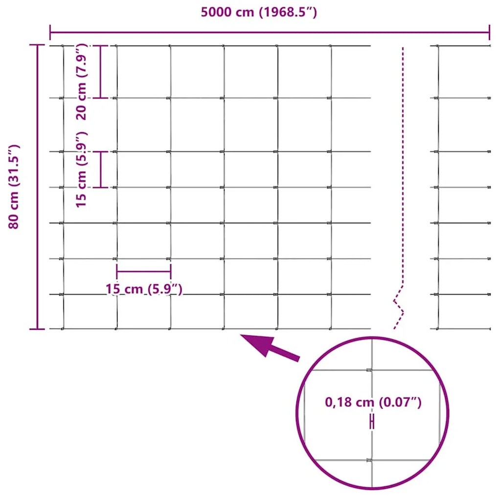 Postes de Cerca vidaXL 11 pcs U-Channel 80 cm Aço Galvanizado