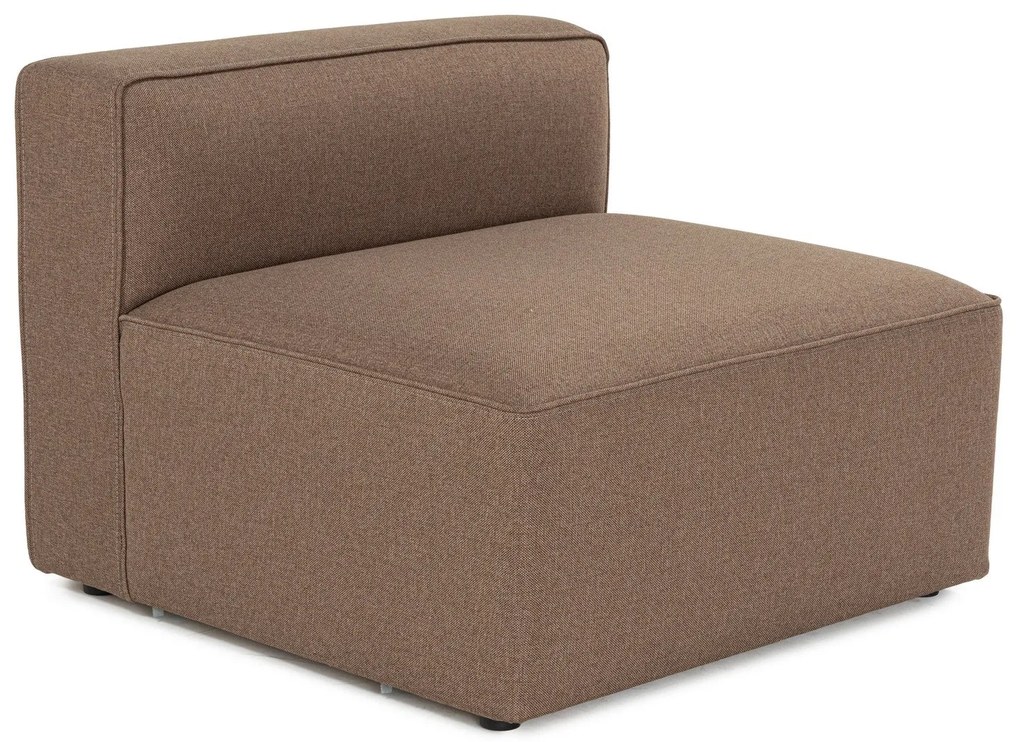 Sofá de 1 Lugar Mora – Castanho – 90x69x90 cm