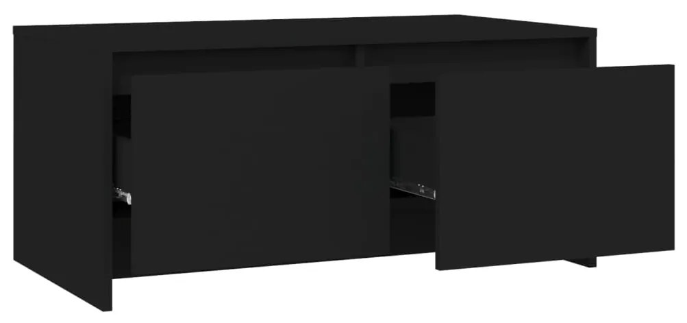 Mesa de centro 90x50x41,5 cm derivados de madeira preto