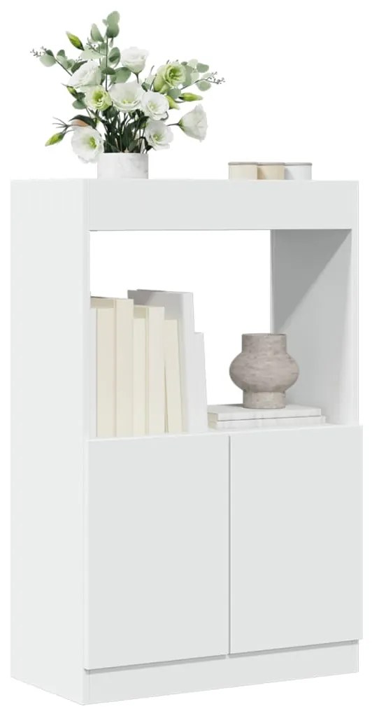 Armário alto 63x33x100 cm derivados de madeira branco