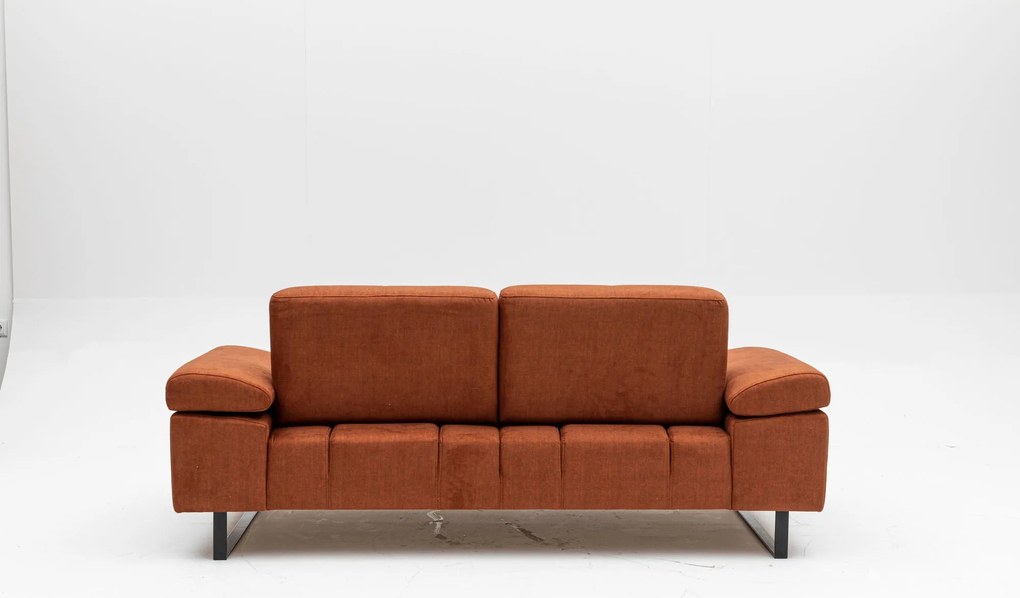 Sofá-Cama de 2 Lugares Mustang – Laranja – 199x99x83 cm