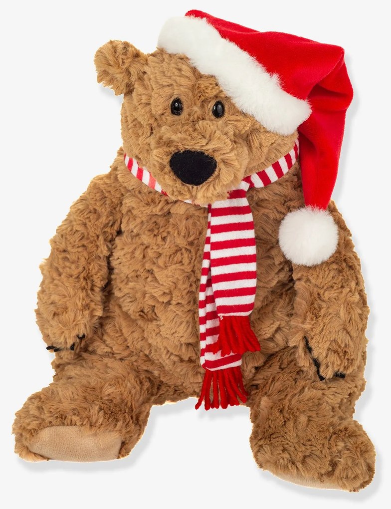 Peluche urso castanho Howard edição de Natal 34 cm Teddy Hermann castanho