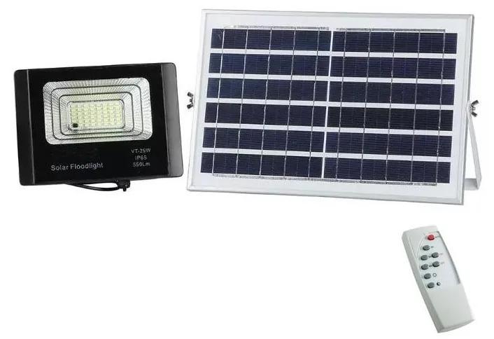 Iluminação solar exterior LED com regulação LED/12W/3,2V 4000K IP65 + CR