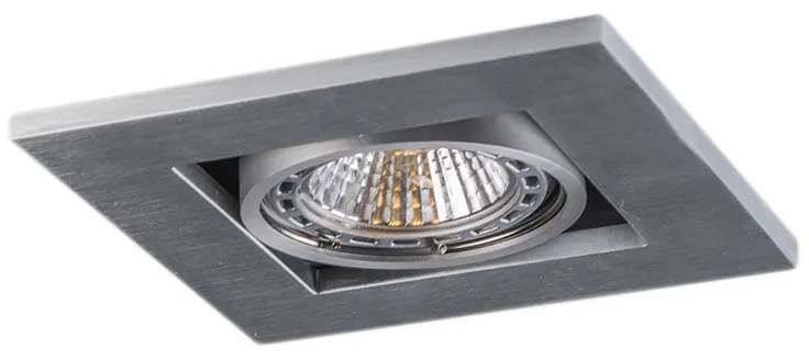 Conjunto de 10 focos embutidos em aço - Qure Moderno