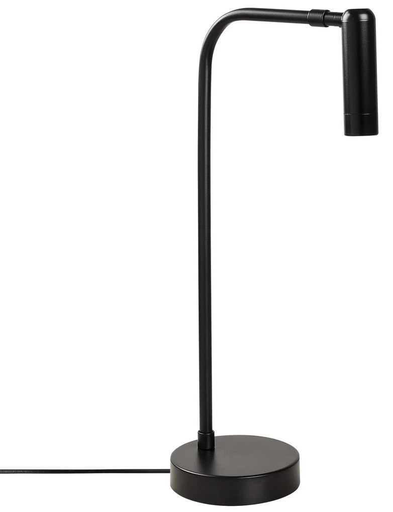 Candeeiro de Mesa Ugur – Preto – 12 x 22 cm