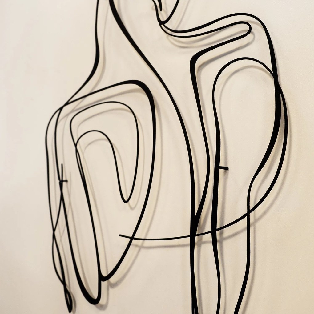 Acessório Decorativo de Parede Apt594 – Preto – 34 x 61 cm
