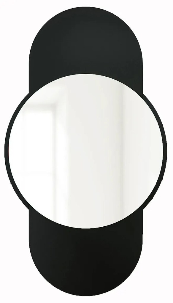 Espelho Time – Preto – 60 cm x 106 cm