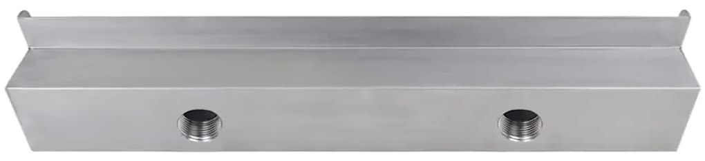 Fonte para piscina retangular 60 cm aço inoxidável