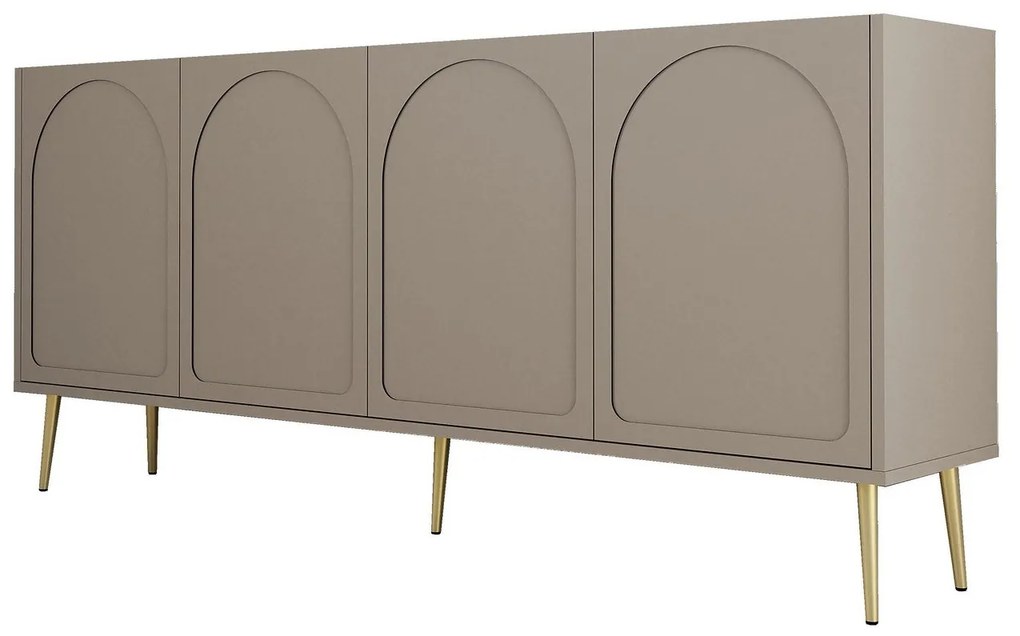 Console Lyon – Atlas Gold – 180x80x35 cm