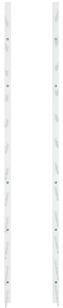 Garrafeira de parede para 36 garrafas ferro branco