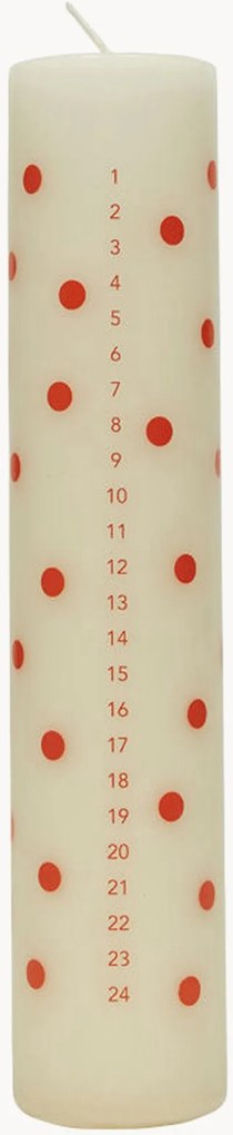 Vela calendário Polka
