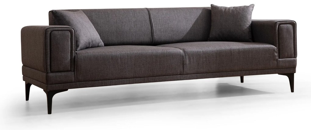 Sofá-Cama 3 Lugares Horizon – Cinzento Escuro – 230x95x77 cm