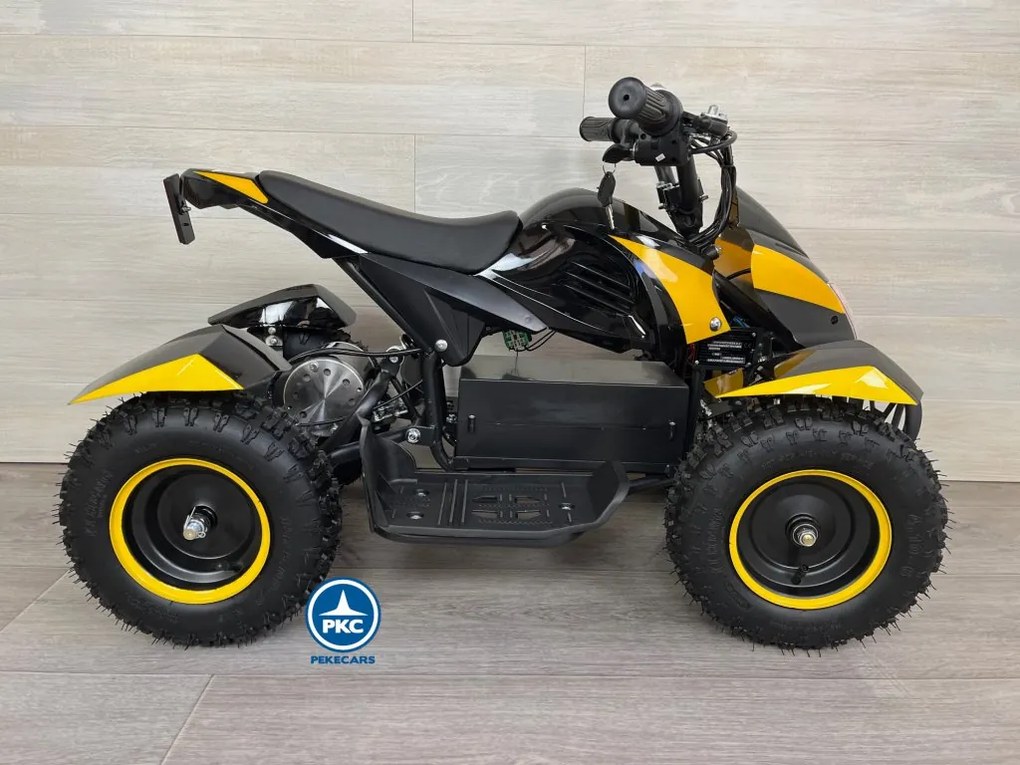 Moto 4 para crianças Cobra 36V 800W Amarelo