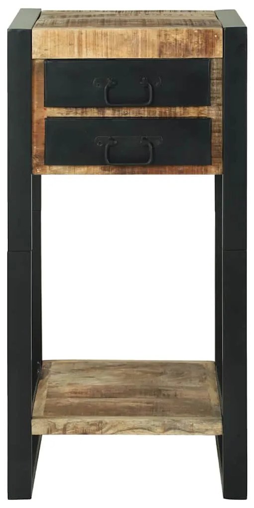 Suporte para Telefone 40x40x80 cm Madeira de Mangueira Sólida e Rústic
