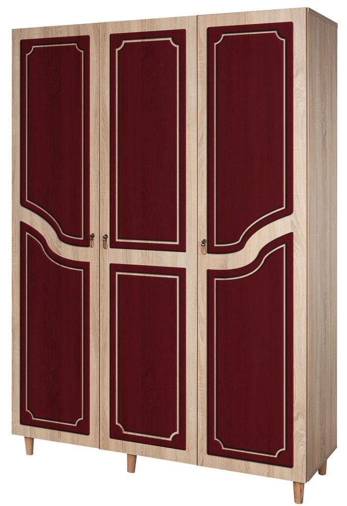 Roupeiro Mode – Carvalho Sonoma – 135x192x52 cm