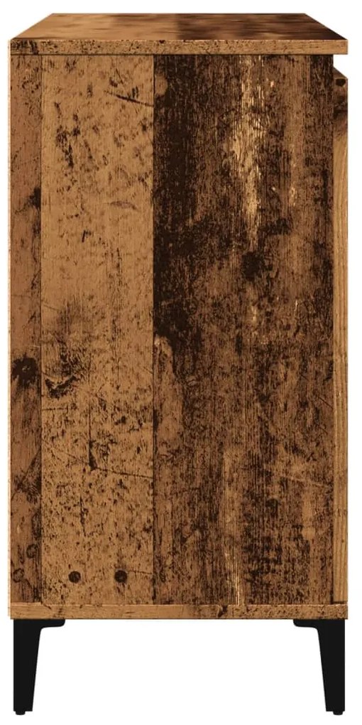 Aparador 102x35x70 cm derivados de madeira madeira velha