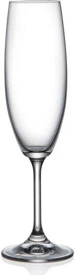 Copo achatado de champanhe e espumante Lara Cristal (6 pcs) (200 cc)